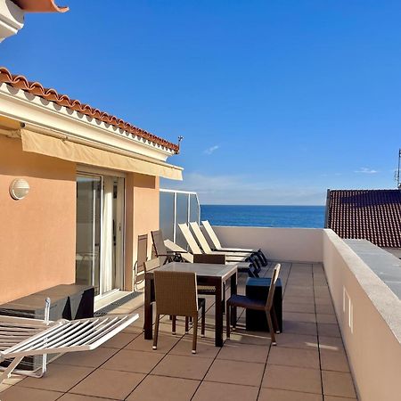 "Le Rooftop Des Rivages" Immense Terrasse, Centre Lägenhet Menton Exteriör bild